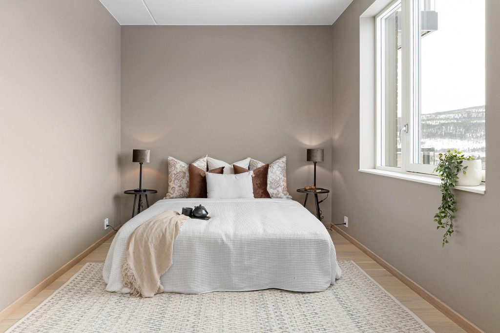 bedroom, bed, interior, house, building, design, architecture, modern, luxury, home, real state